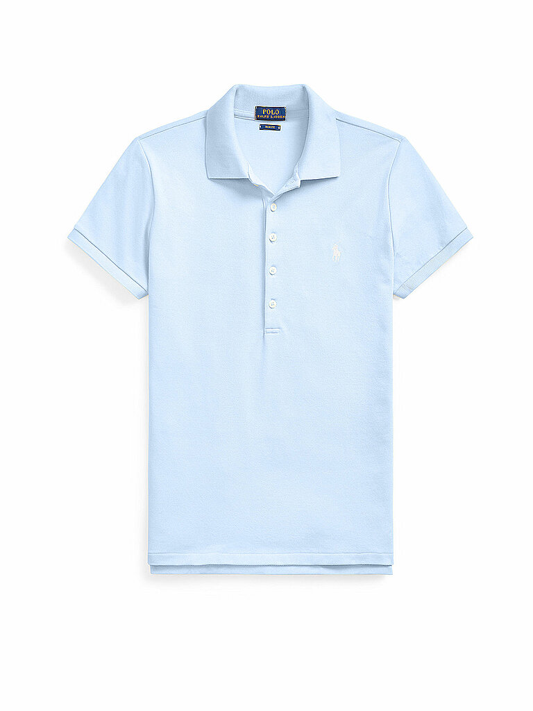 POLO RALPH LAUREN Poloshirt Slim Fit JULIE hellblau | XL von Polo Ralph Lauren