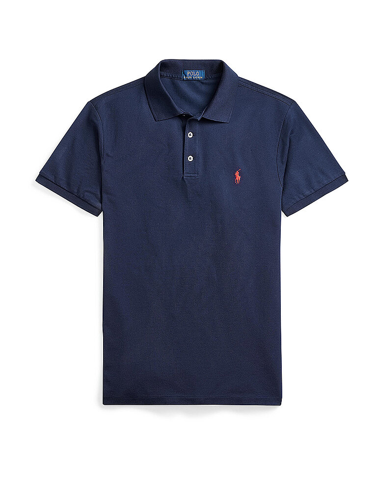 POLO RALPH LAUREN Poloshirt Slim Fit blau | XXL von Polo Ralph Lauren