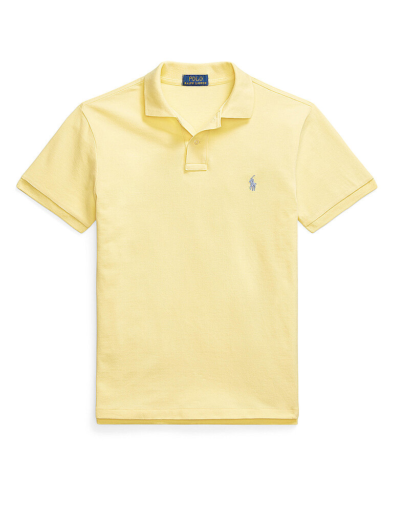 POLO RALPH LAUREN Poloshirt Slim Fit gelb | L von Polo Ralph Lauren