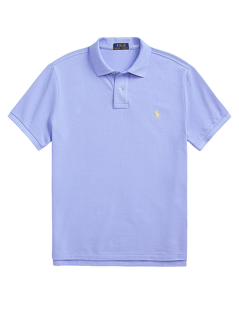 POLO RALPH LAUREN Poloshirt Slim Fit hellblau | L von Polo Ralph Lauren