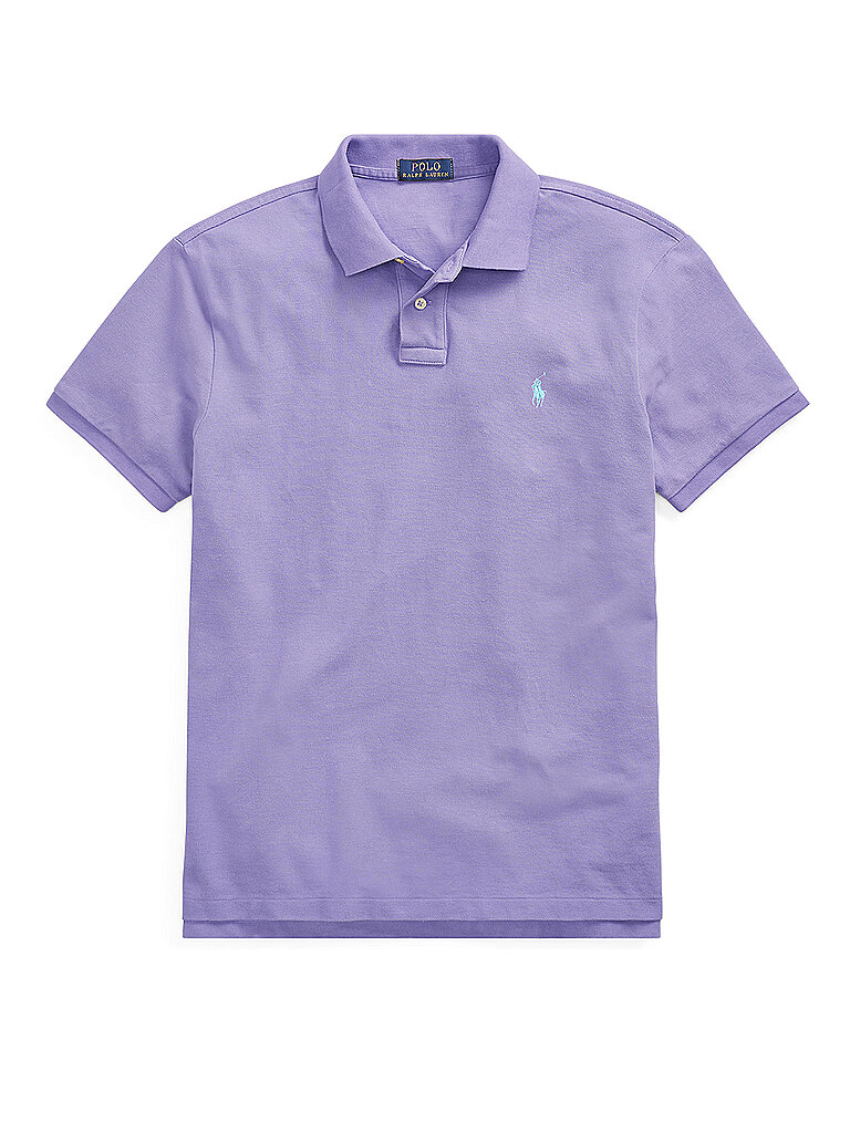 POLO RALPH LAUREN Poloshirt Slim Fit lila | L von Polo Ralph Lauren