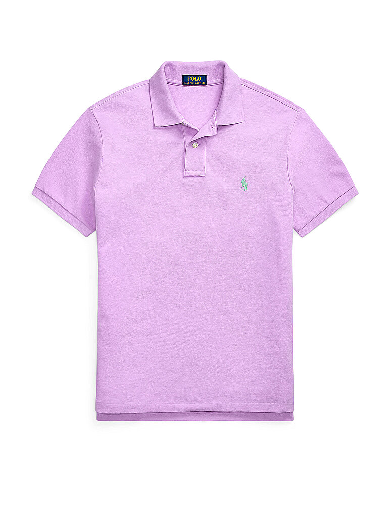 POLO RALPH LAUREN Poloshirt Slim Fit lila | L von Polo Ralph Lauren