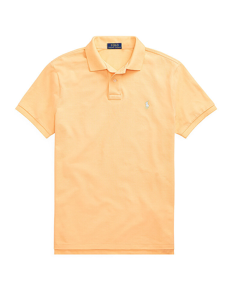 POLO RALPH LAUREN Poloshirt Slim Fit orange | M von Polo Ralph Lauren