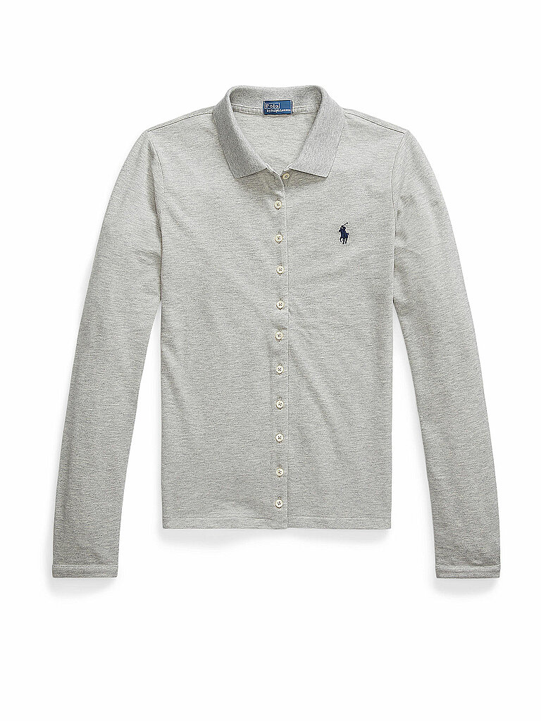 POLO RALPH LAUREN Poloshirt grau | M von Polo Ralph Lauren