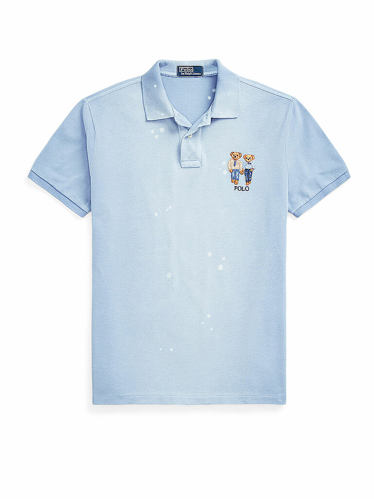 POLO RALPH LAUREN Poloshirt hellblau | L von Polo Ralph Lauren