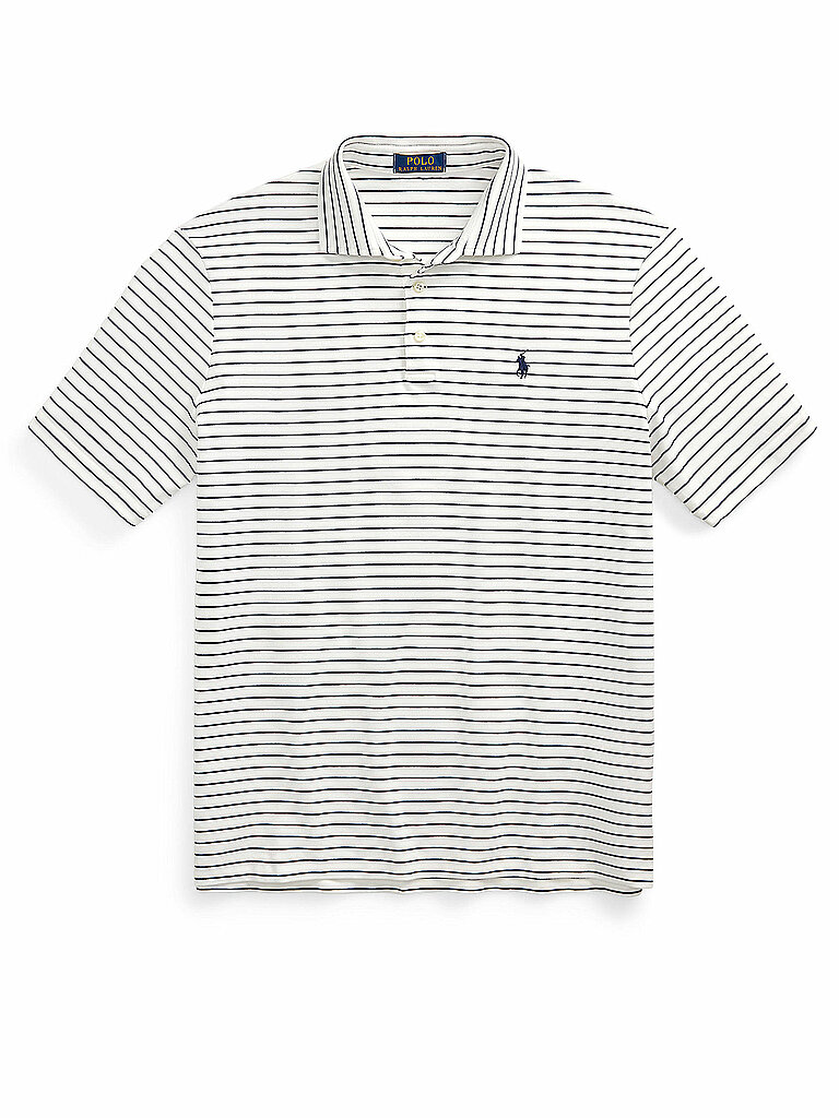 POLO RALPH LAUREN Poloshirt weiss | L von Polo Ralph Lauren