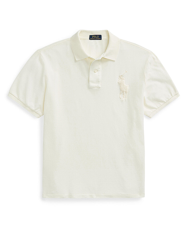 POLO RALPH LAUREN Poloshirt weiss | L von Polo Ralph Lauren