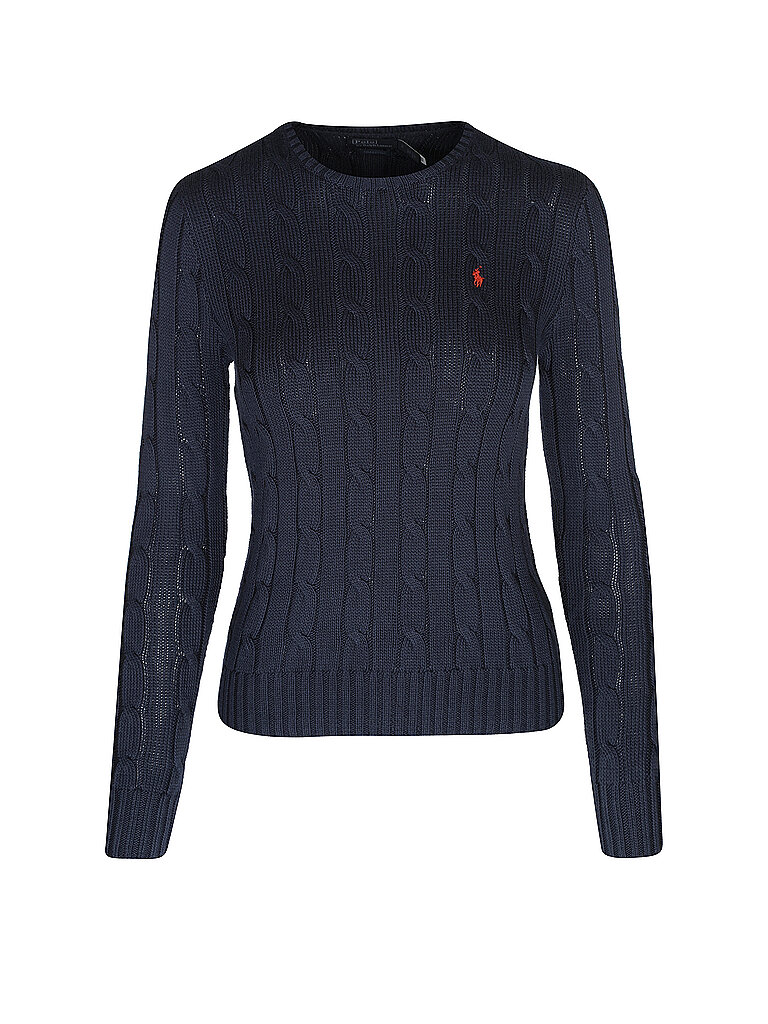 POLO RALPH LAUREN Pullover Slim Fit JULIANNA dunkelblau | L von Polo Ralph Lauren