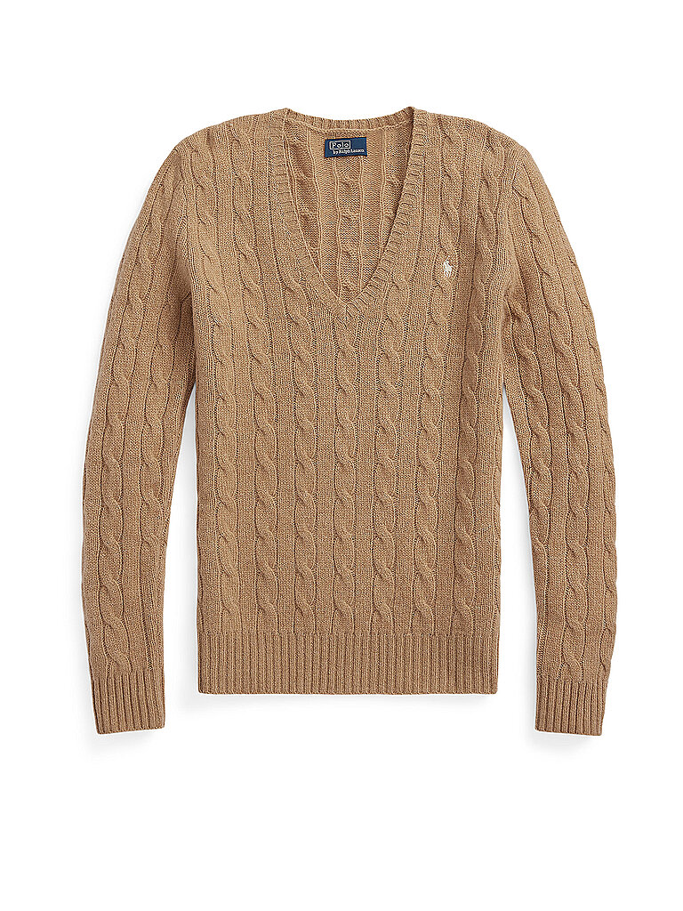 POLO RALPH LAUREN Pullover Slim Fit KIMBERLY camel | M von Polo Ralph Lauren