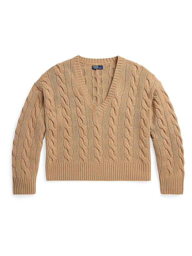 POLO RALPH LAUREN Pullover  camel | L von Polo Ralph Lauren