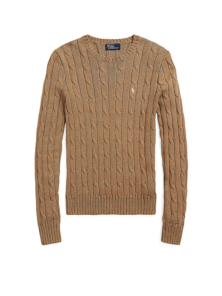 POLO RALPH LAUREN Pullover camel | L von Polo Ralph Lauren