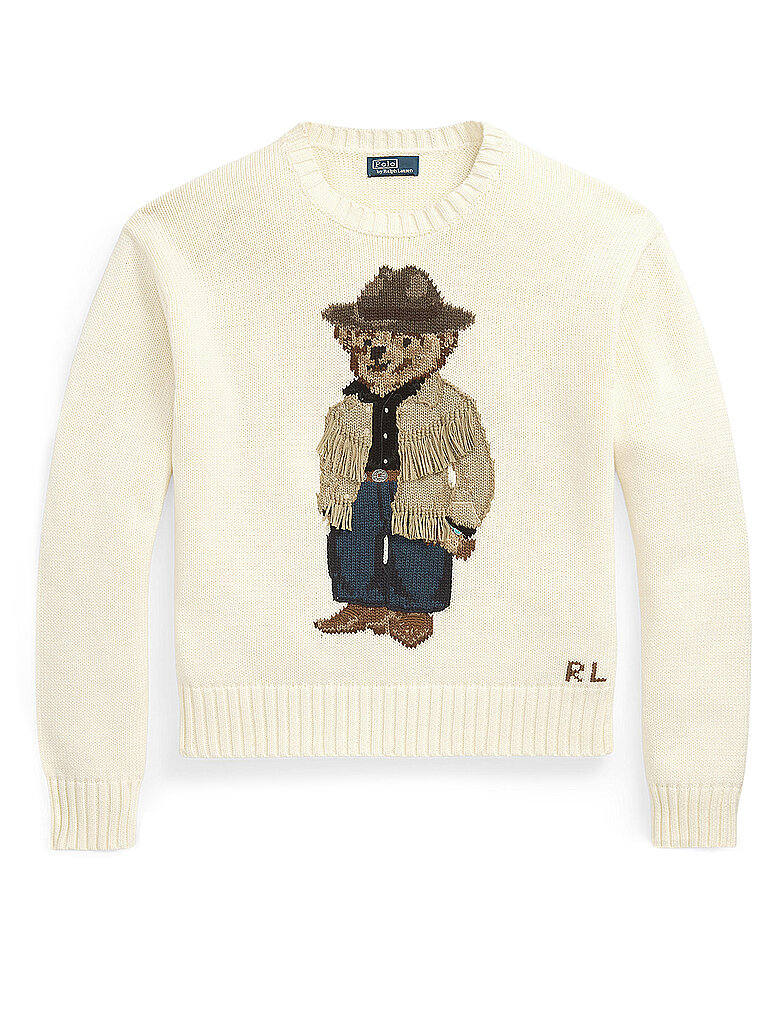 POLO RALPH LAUREN Pullover creme | L von Polo Ralph Lauren