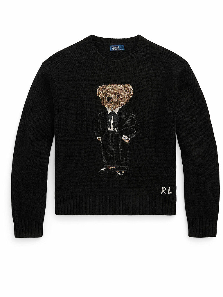 POLO RALPH LAUREN Pullover schwarz | L von Polo Ralph Lauren