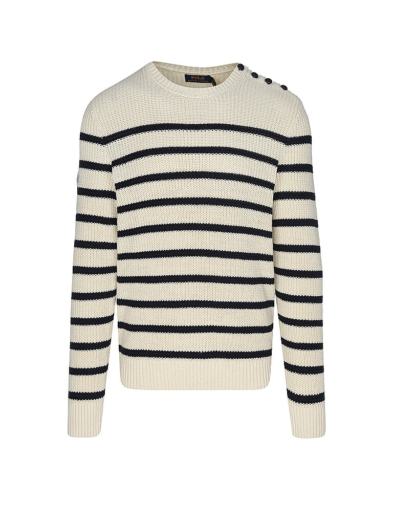 POLO RALPH LAUREN Pullover  weiss | L von Polo Ralph Lauren