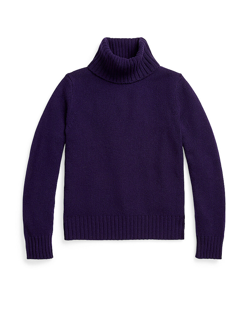 POLO RALPH LAUREN Rollkragenpullover Oversized Fit lila | M von Polo Ralph Lauren