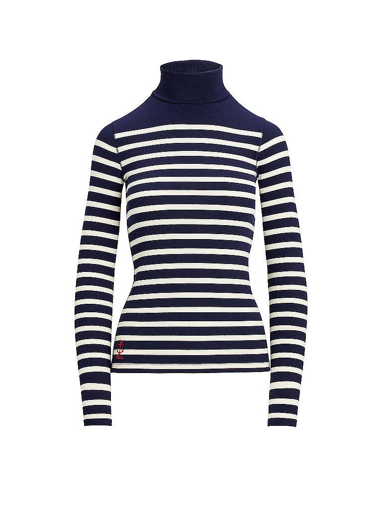 POLO RALPH LAUREN Rollkragenshirt dunkelblau | XS POLO RALPH LAUREN Rollkragenshirt dunkelblau | XS von Polo Ralph Lauren