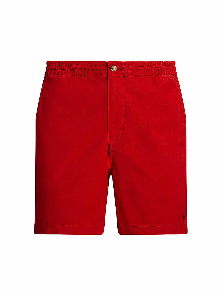 POLO RALPH LAUREN Shorts Classic Fit PREPSTER rot | S von Polo Ralph Lauren