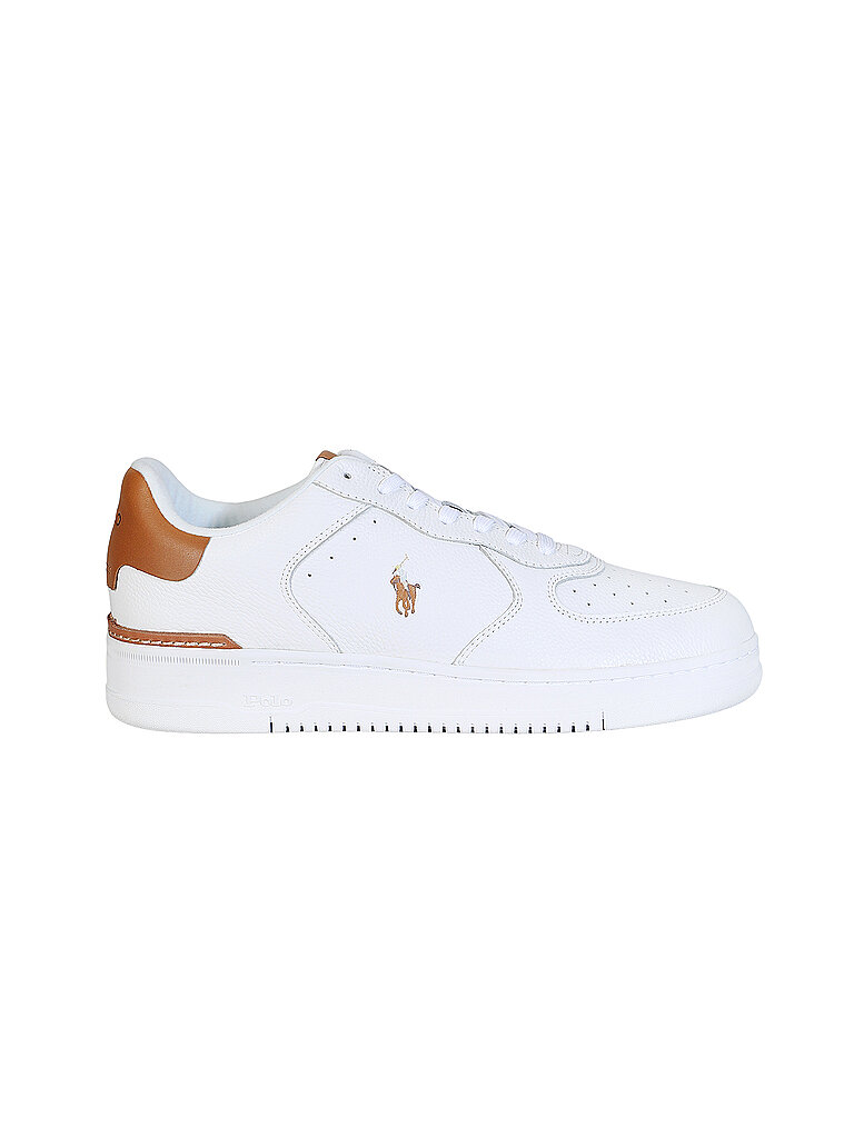 POLO RALPH LAUREN Sneaker MASTER COURT weiss | 41 von Polo Ralph Lauren