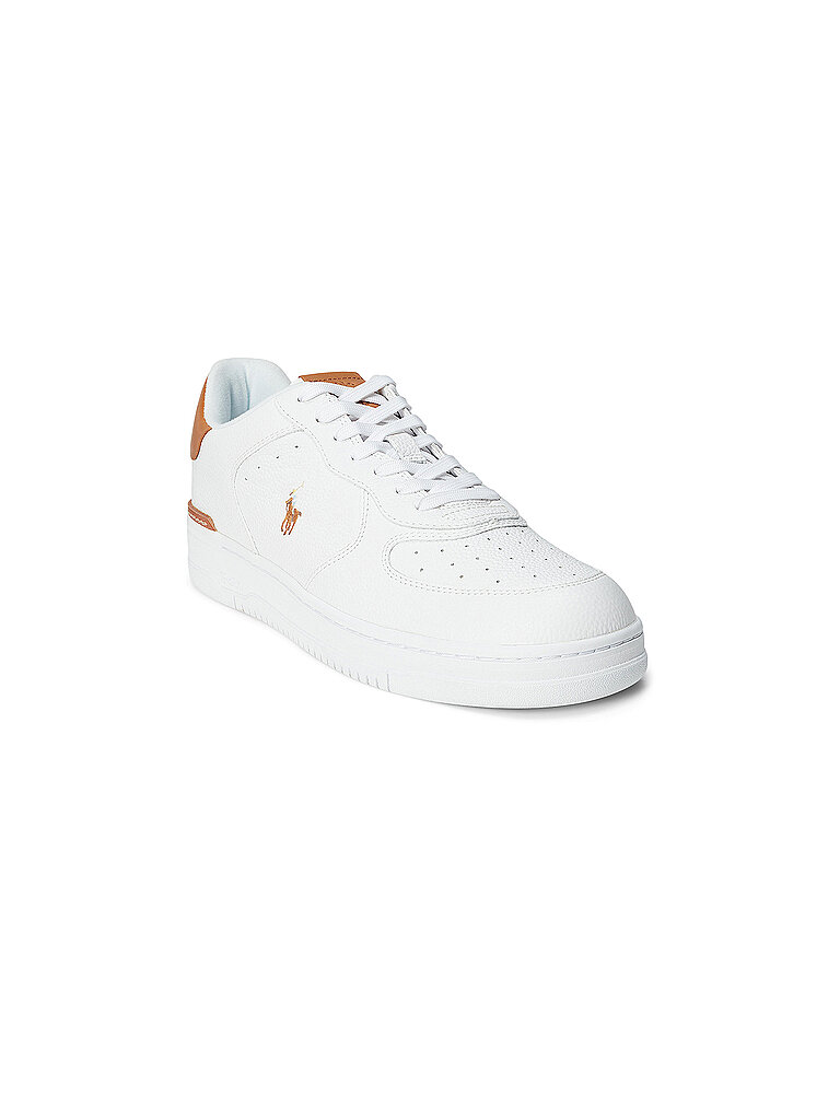 POLO RALPH LAUREN Sneaker MASTER COURT weiss | 41 von Polo Ralph Lauren