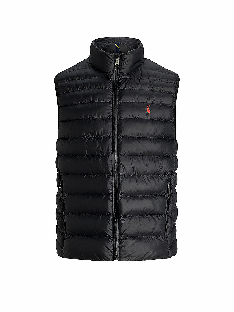 POLO RALPH LAUREN Steppgilet  schwarz | L von Polo Ralph Lauren