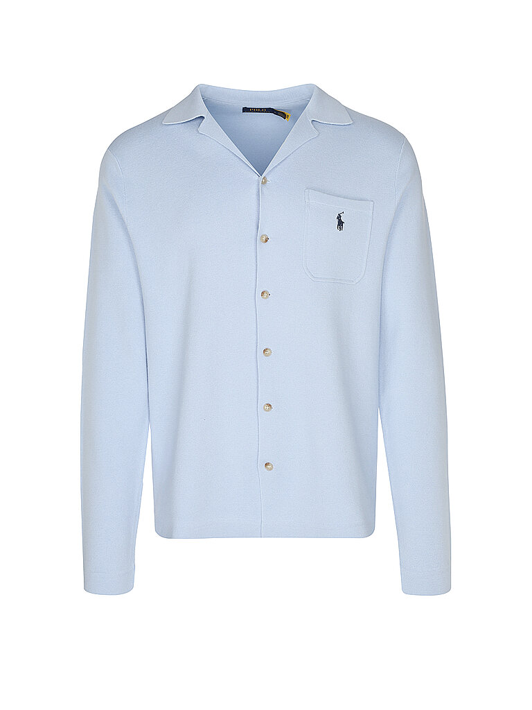 POLO RALPH LAUREN Strickjacke blau | M von Polo Ralph Lauren