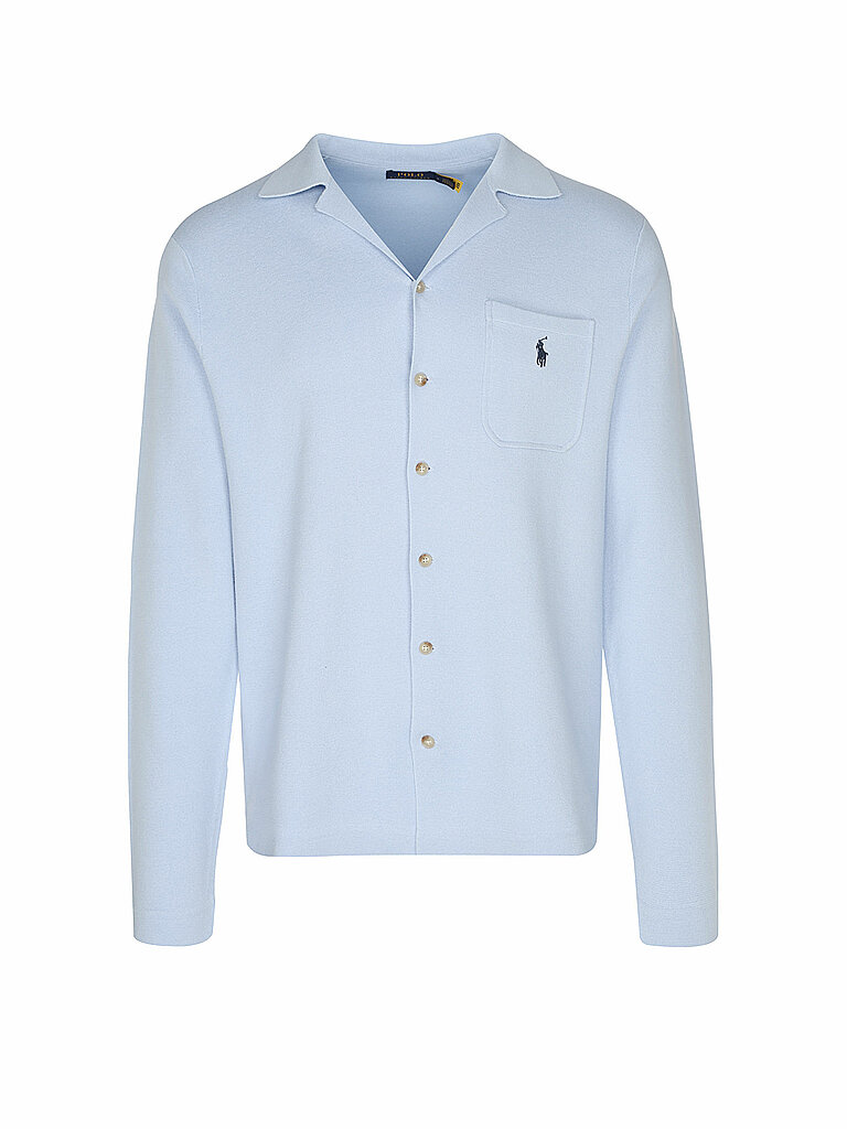 POLO RALPH LAUREN Strickjacke blau | XXL von Polo Ralph Lauren