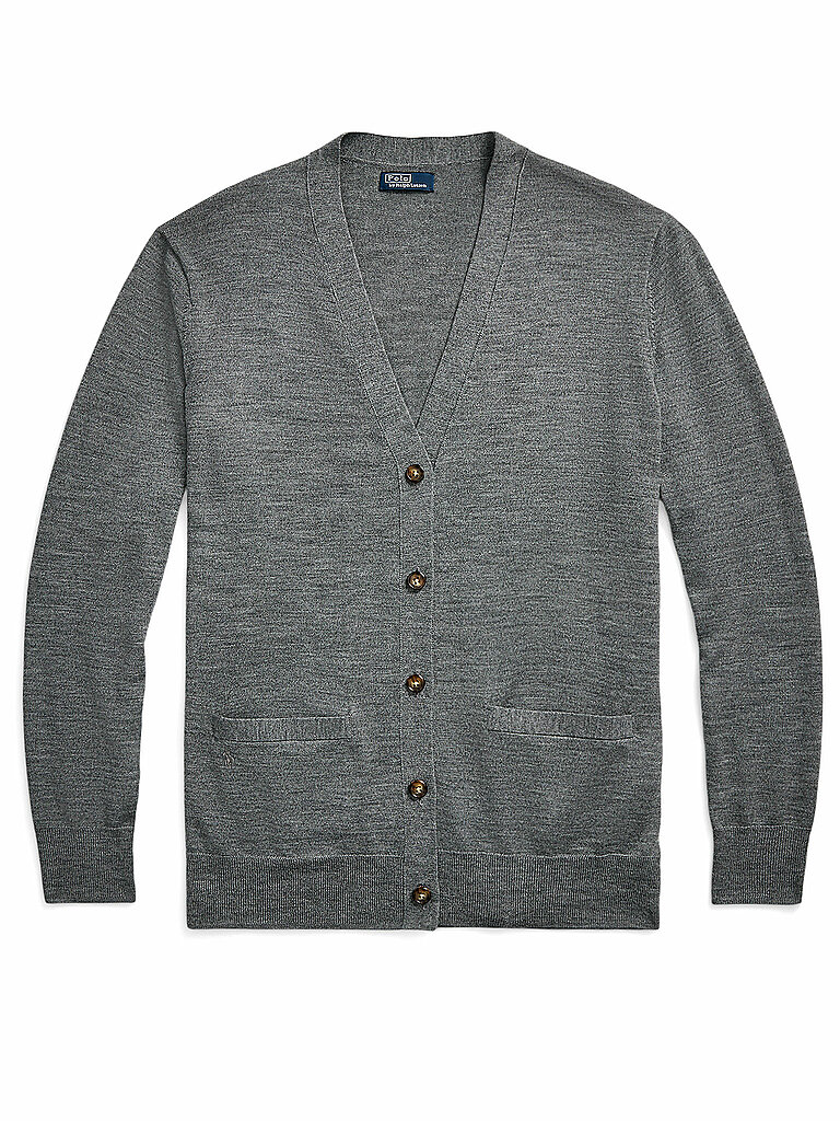 POLO RALPH LAUREN Strickjacke grau | M POLO RALPH LAUREN Strickjacke grau | M von Polo Ralph Lauren