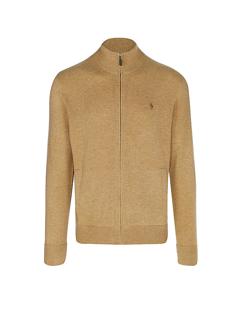 POLO RALPH LAUREN Strickweste  camel | M von Polo Ralph Lauren