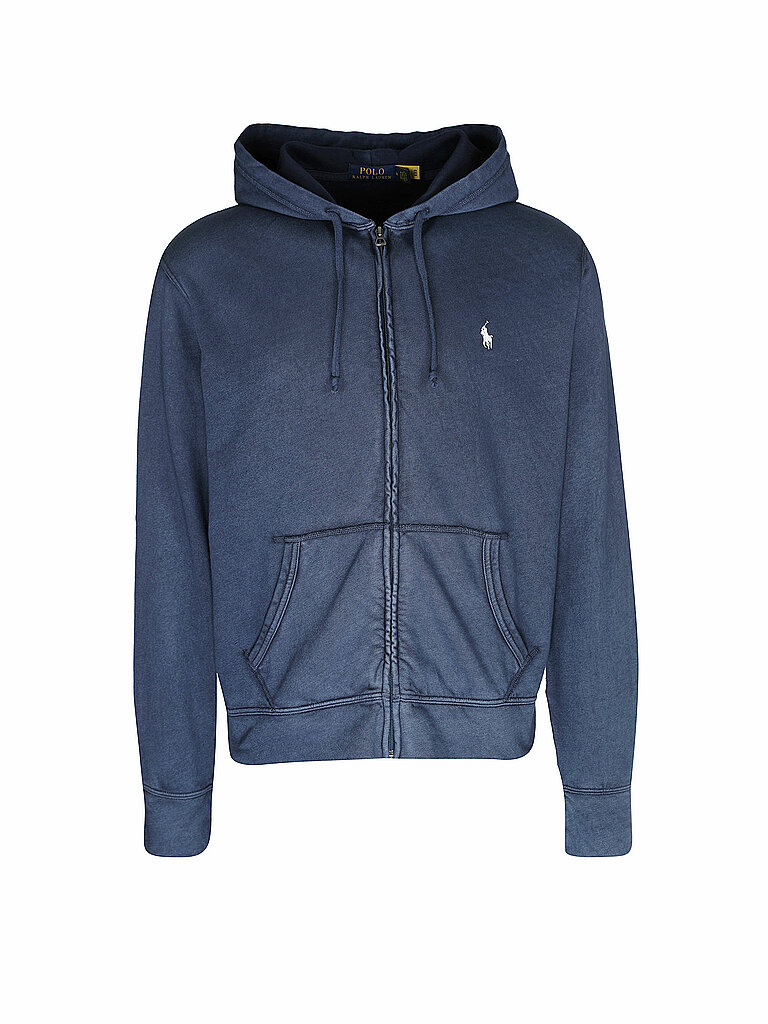 POLO RALPH LAUREN Sweatjacke  dunkelblau | L von Polo Ralph Lauren