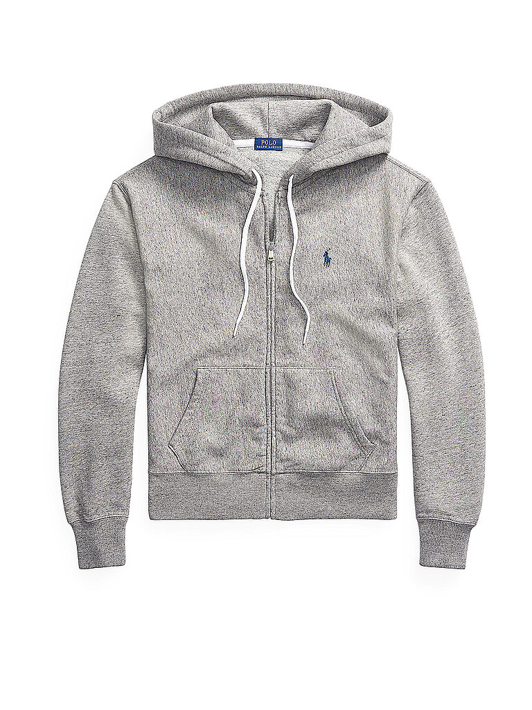 POLO RALPH LAUREN Sweatjacke grau | L von Polo Ralph Lauren