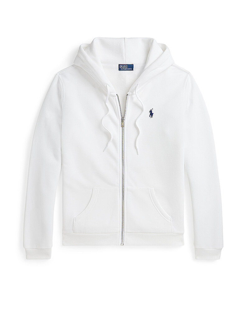 POLO RALPH LAUREN Sweatjacke weiss | L POLO RALPH LAUREN Sweatjacke weiss | L von Polo Ralph Lauren