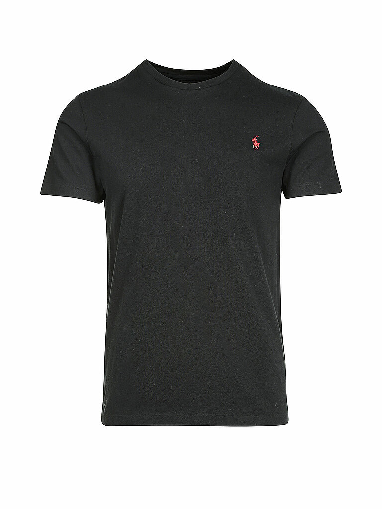 POLO RALPH LAUREN T-Shirt Custom-Slim-Fit schwarz | S von Polo Ralph Lauren