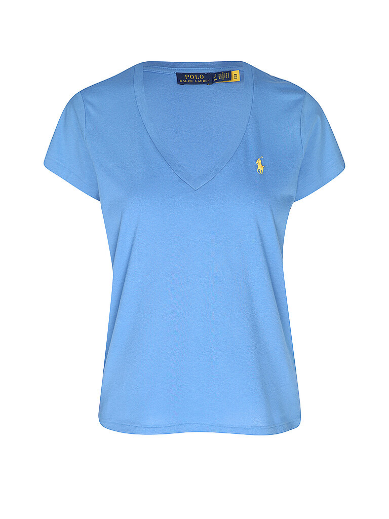 POLO RALPH LAUREN T-Shirt blau | L von Polo Ralph Lauren