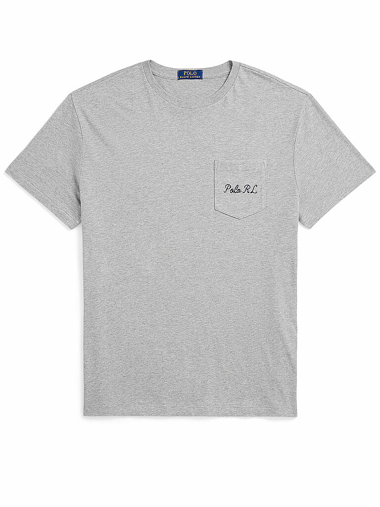 POLO RALPH LAUREN T-Shirt  grau | L von Polo Ralph Lauren