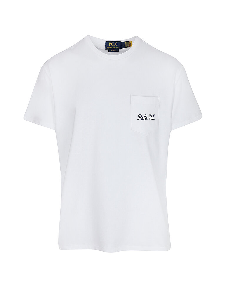 POLO RALPH LAUREN T-Shirt weiss | L von Polo Ralph Lauren