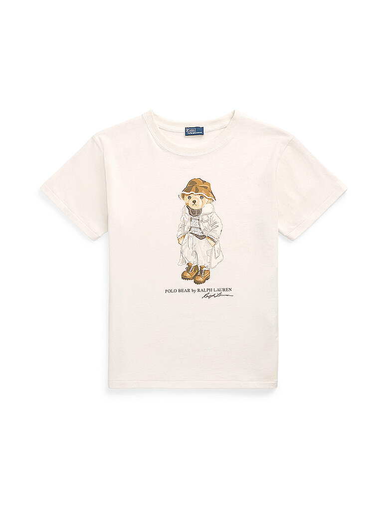 POLO RALPH LAUREN T-Shirt weiss | L von Polo Ralph Lauren