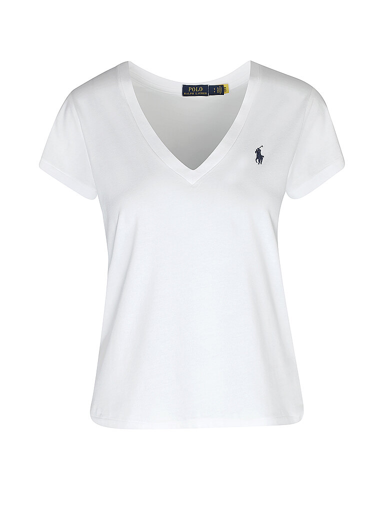 POLO RALPH LAUREN T-Shirt  weiss | S von Polo Ralph Lauren