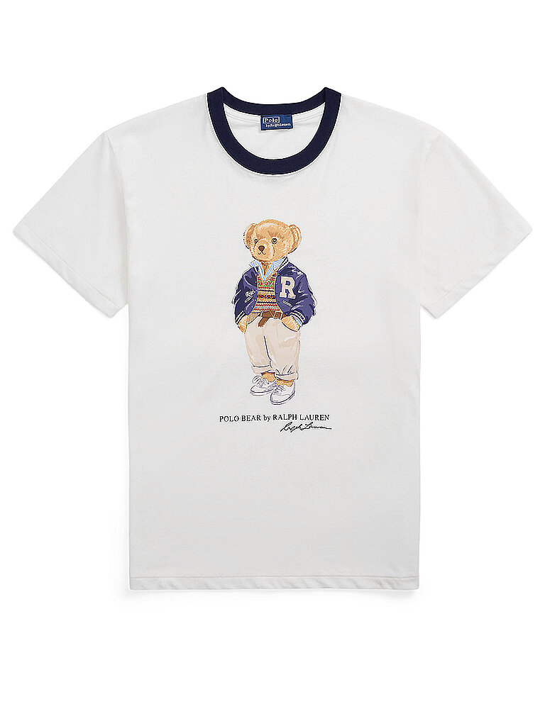 POLO RALPH LAUREN T-Shit  weiss | L von Polo Ralph Lauren