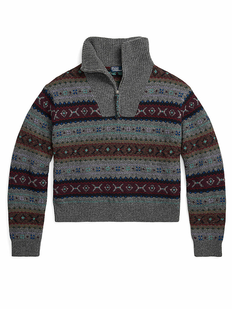 POLO RALPH LAUREN Troyer Pullover grau | L POLO RALPH LAUREN Troyer Pullover grau | L von Polo Ralph Lauren