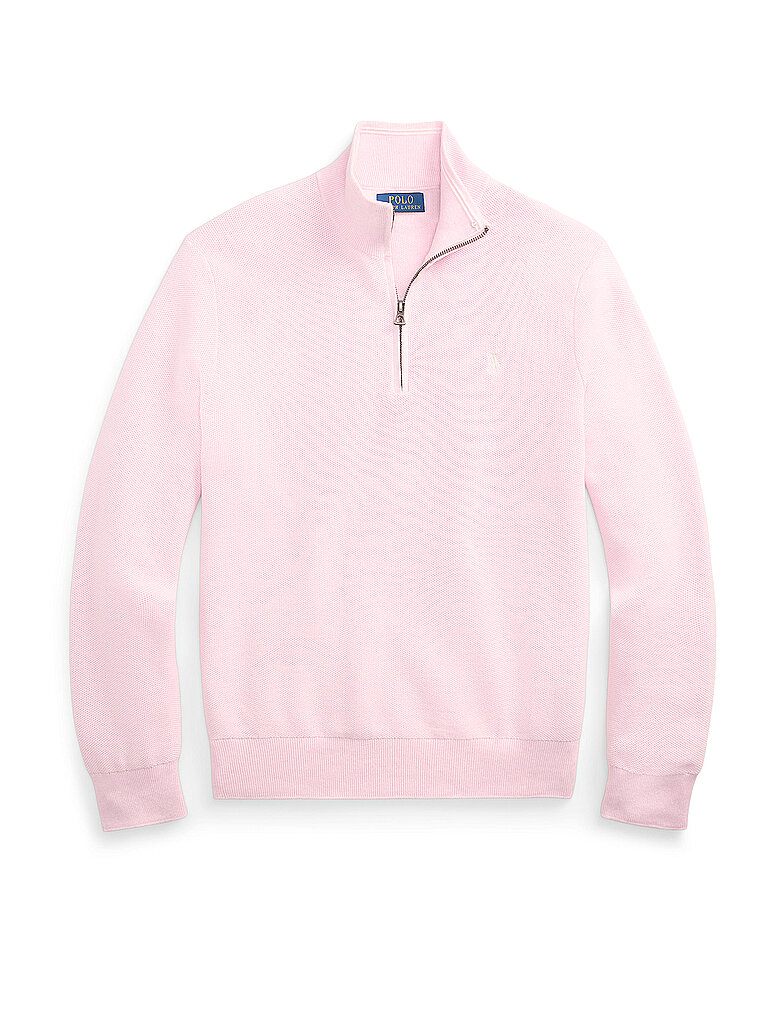 POLO RALPH LAUREN Troyer Pullover rosa | L POLO RALPH LAUREN Troyer Pullover rosa | L von Polo Ralph Lauren