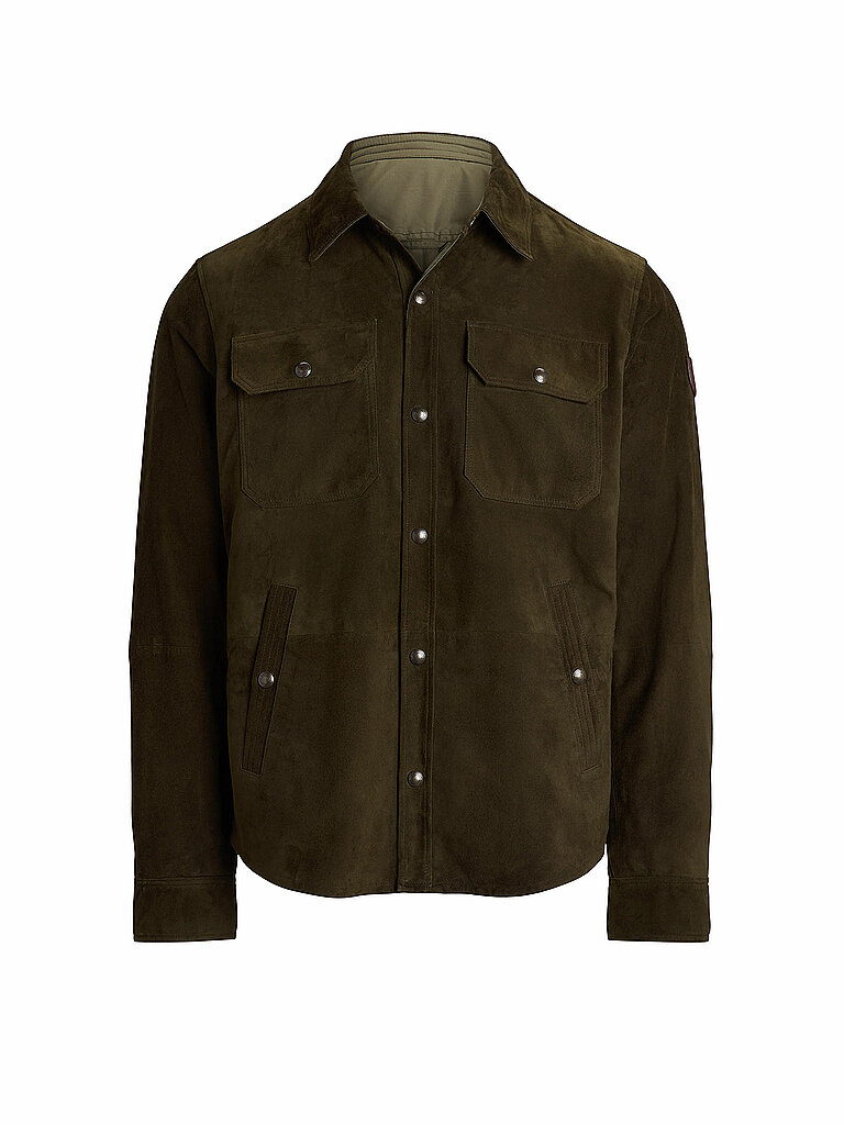 POLO RALPH LAUREN Wendejacke  olive | L von Polo Ralph Lauren