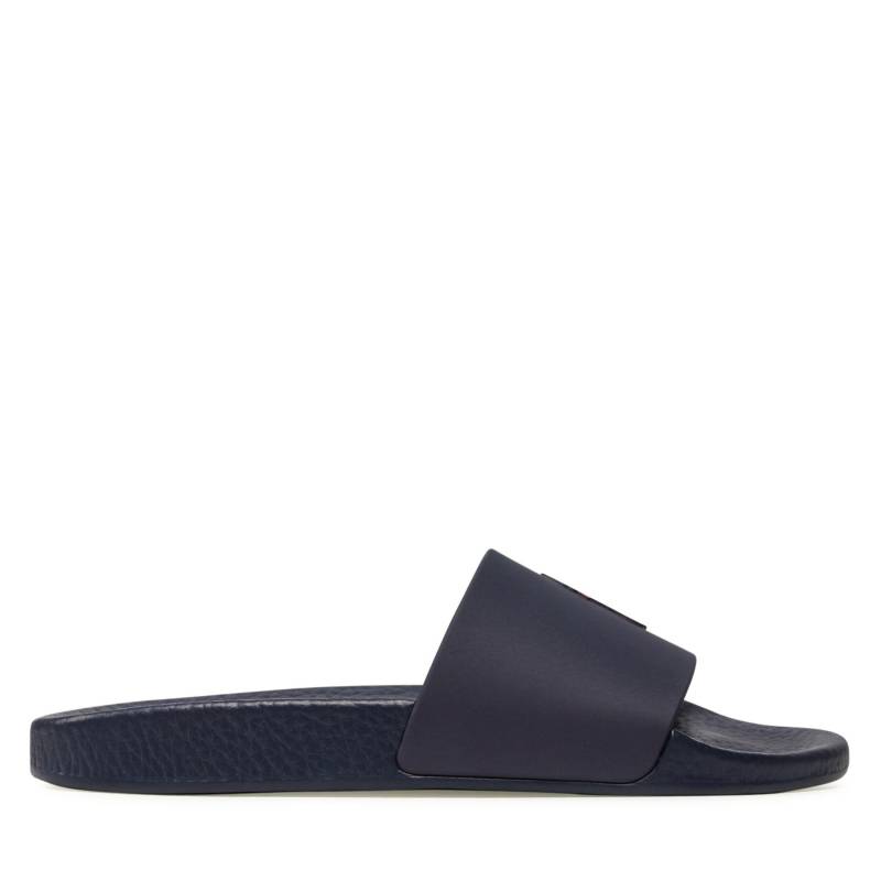 Pantoletten Polo Ralph Lauren Polo Slide 809852071002 Dunkelblau von Polo Ralph Lauren