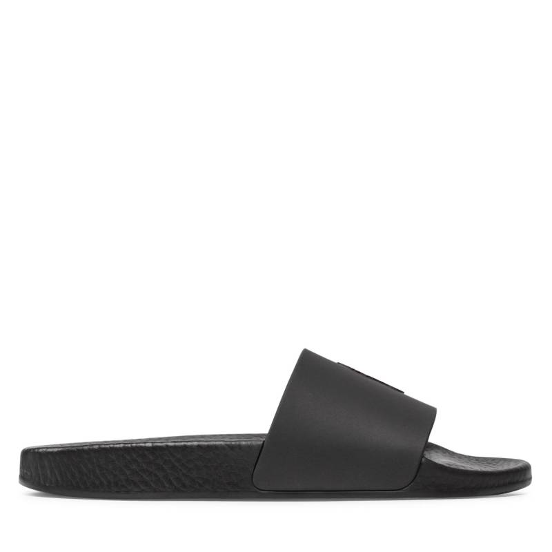 Pantoletten Polo Ralph Lauren Polo Slide 809852071004 Schwarz von Polo Ralph Lauren