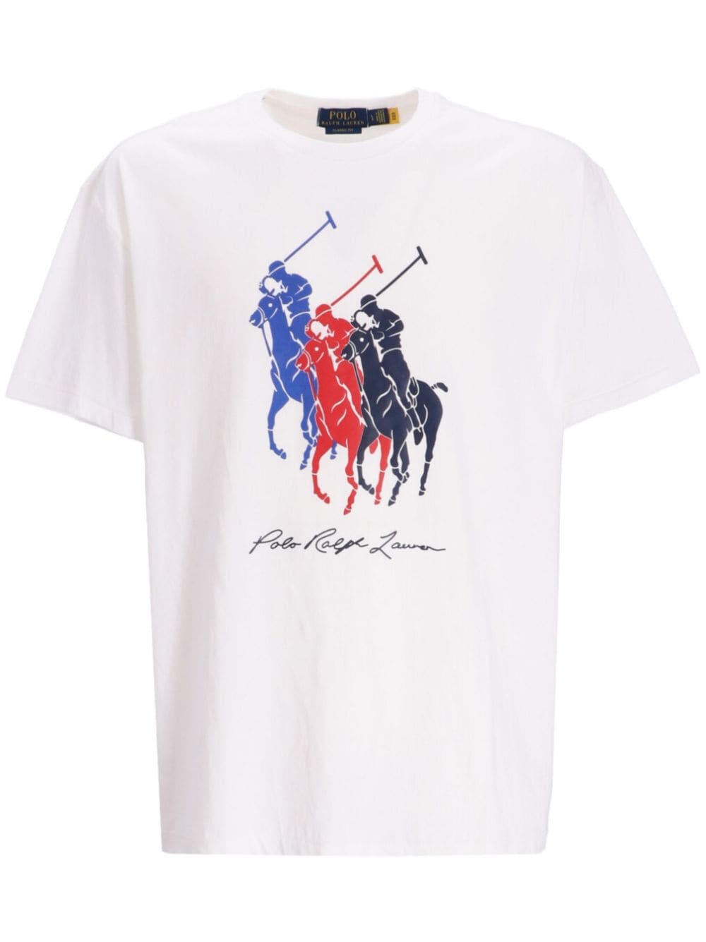 Polo Ralph Lauren Big Pony-motif cotton T-shirt - White von Polo Ralph Lauren