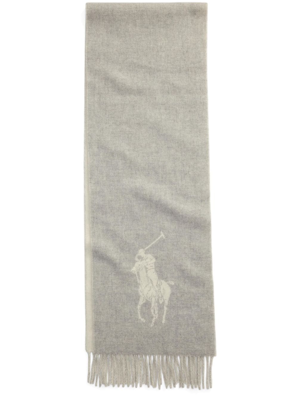 Polo Ralph Lauren Big Pony scarf - Grey von Polo Ralph Lauren