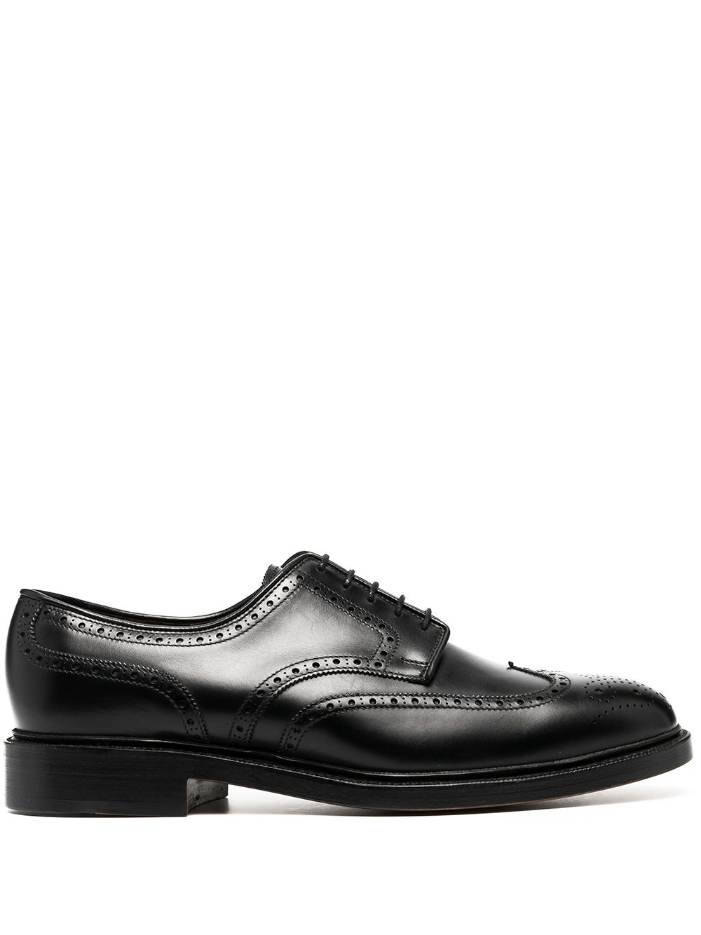 Polo Ralph Lauren Brenton wingtip shoes - Black von Polo Ralph Lauren