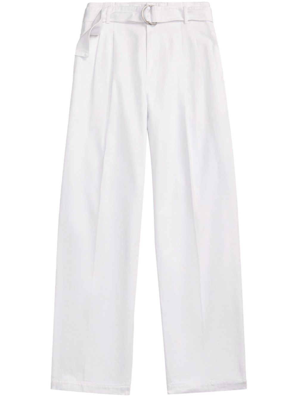 Polo Ralph Lauren Evan wide-leg denim trousers - White von Polo Ralph Lauren