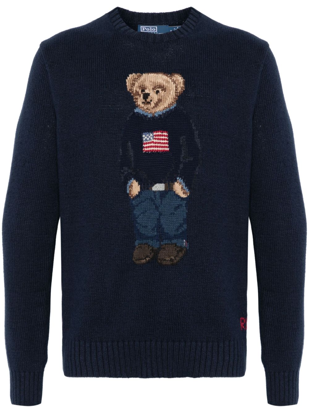 Polo Ralph Lauren Flag Bear sweater - Blue von Polo Ralph Lauren