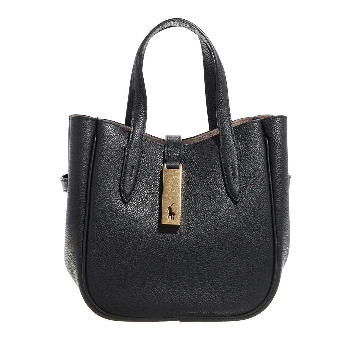 Polo Ralph Lauren Handtasche - P Id Sm Tote-Tote-Small - Gr. unisize - in Schwarz - für Damen von Polo Ralph Lauren