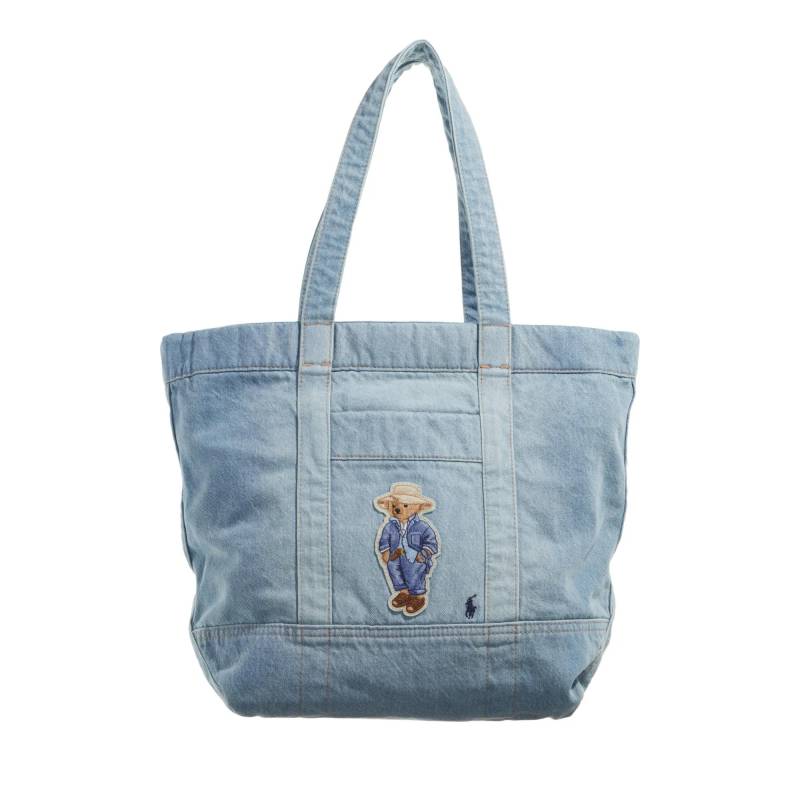 Polo Ralph Lauren Handtasche - Pp Tote-Tote-Medium - Gr. unisize - in Blau - für Damen von Polo Ralph Lauren